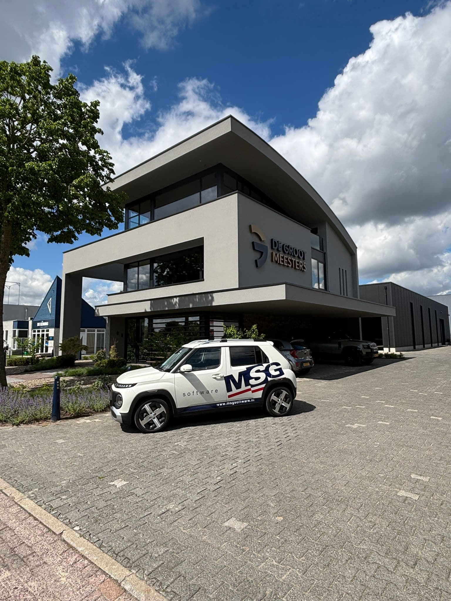 MSG software auto bij De Grootmeesters